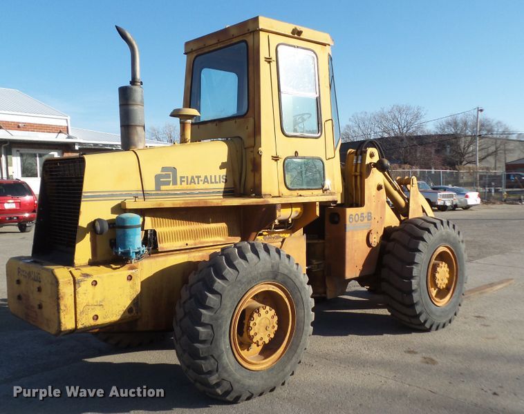 image for item DF0954 1981 Fiat-Allis 605B  wheel loader