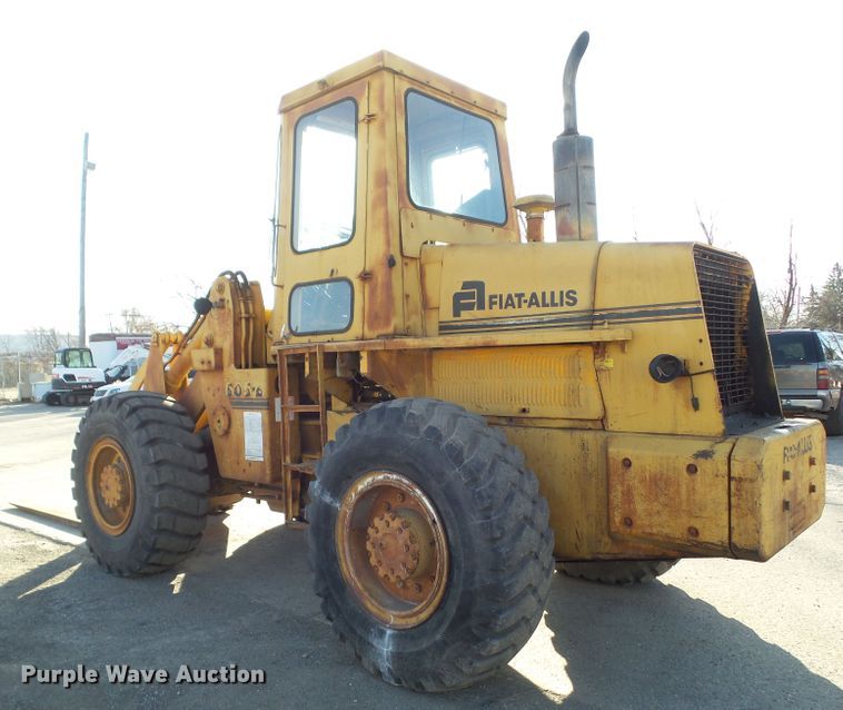 image for item DF0954 1981 Fiat-Allis 605B  wheel loader