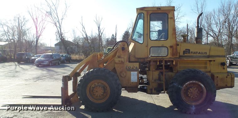 image for item DF0954 1981 Fiat-Allis 605B  wheel loader