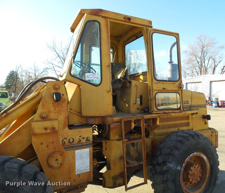 image for item DF0954 1981 Fiat-Allis 605B  wheel loader