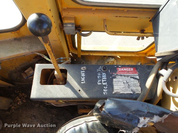 image for item DF0954 1981 Fiat-Allis 605B  wheel loader