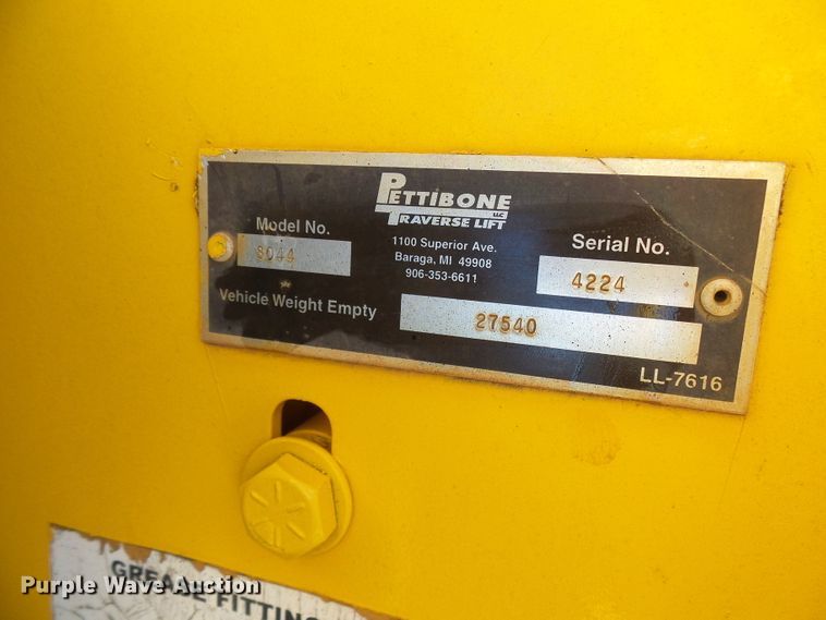 2006 Pettibone 8044 telehandler in Columbia, MO | Item DG2103 sold