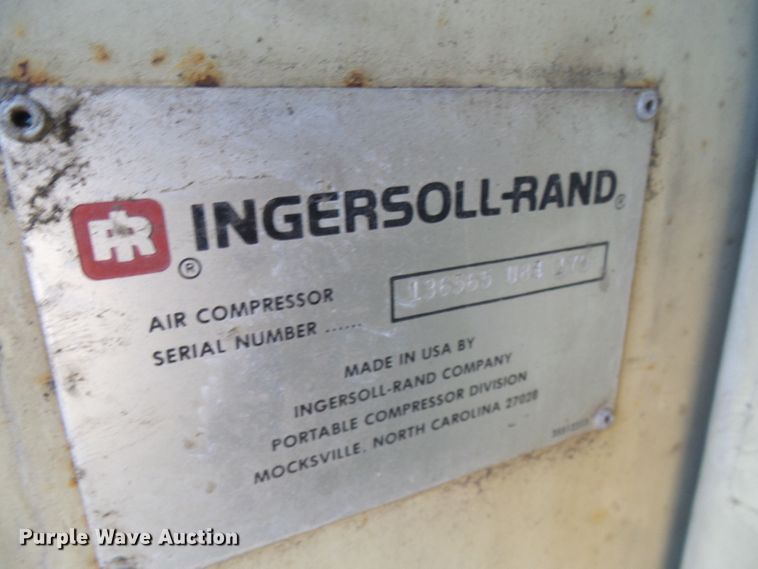 image for item DG2106 Ingersoll Rand 160  air compressor