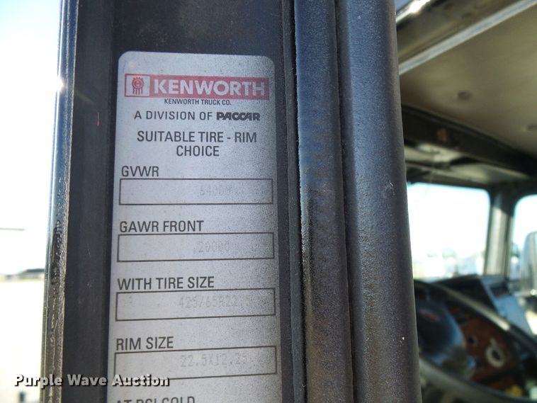 image for item DG2118 2006 Kenworth W900  dump truck