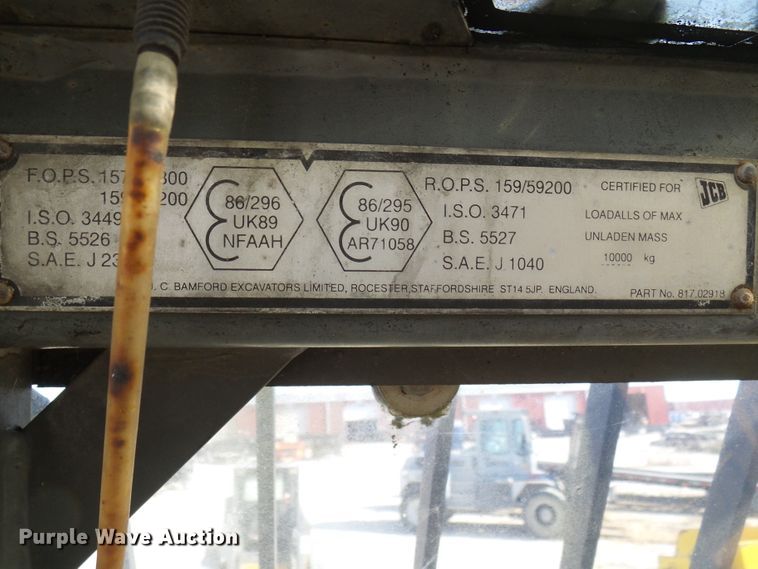 image for item DG2126 1994 JCB 506B  telehandler