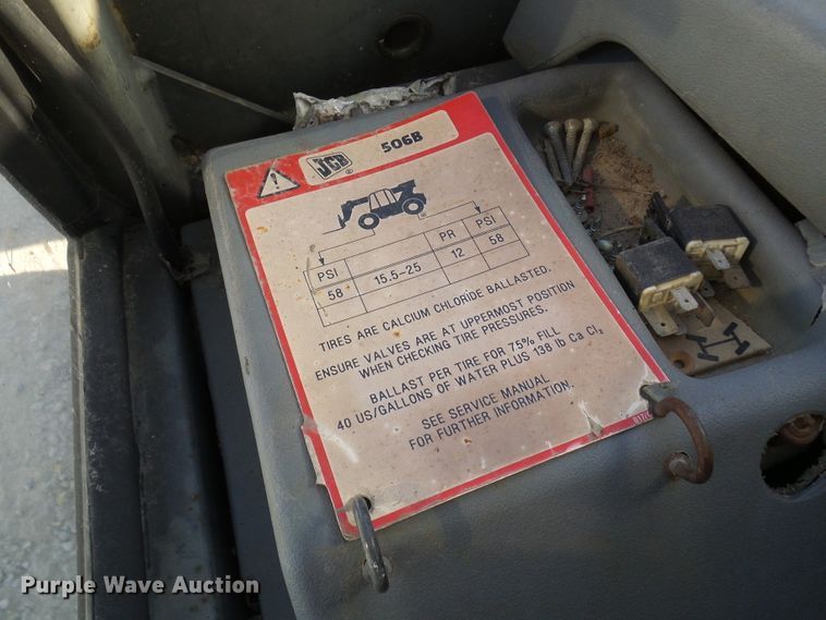 image for item DG2126 1994 JCB 506B  telehandler