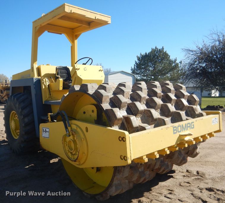 image for item DG4645 1987 Bomag BW213PD  vibratory single drum roller