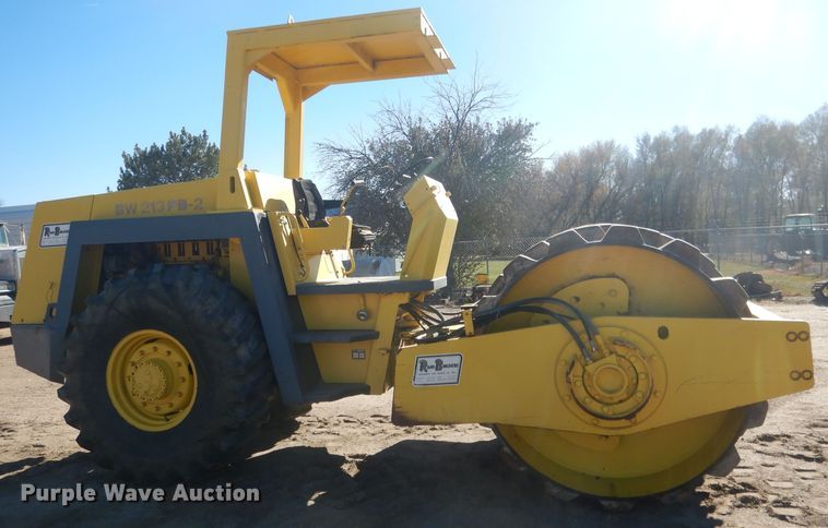 image for item DG4645 1987 Bomag BW213PD  vibratory single drum roller