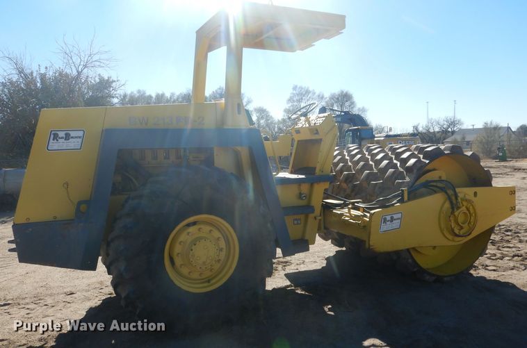 image for item DG4645 1987 Bomag BW213PD  vibratory single drum roller