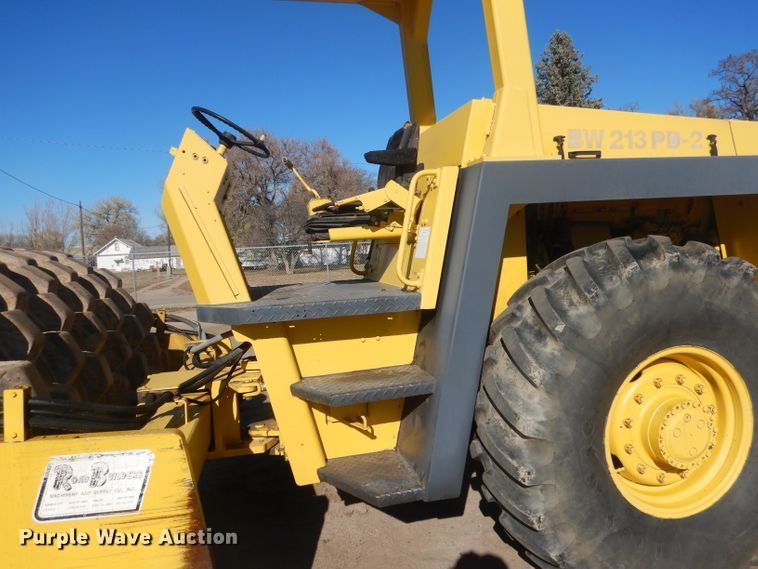 image for item DG4645 1987 Bomag BW213PD  vibratory single drum roller