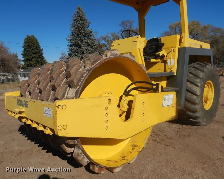 image for item DG4645 1987 Bomag BW213PD  vibratory single drum roller