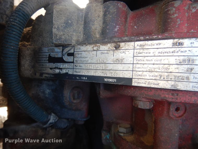 image for item DG4656 1981 International F2574  dump truck