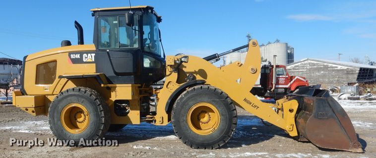 image for item DG4657 2014 Caterpillar 924K  high lift wheel loader