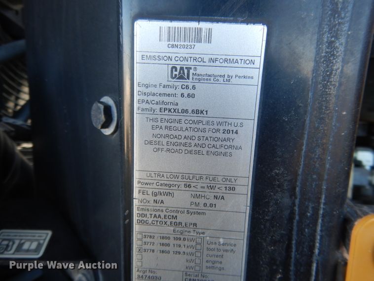 image for item DG4657 2014 Caterpillar 924K  high lift wheel loader