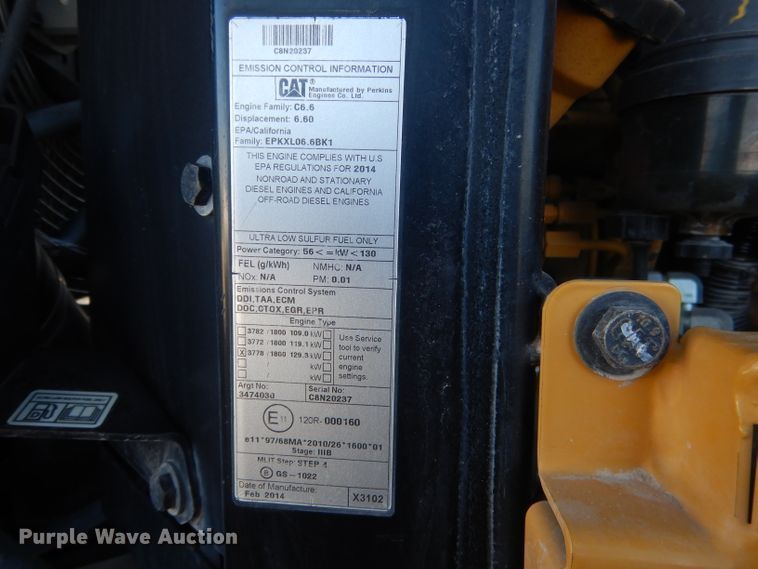 image for item DG4657 2014 Caterpillar 924K  high lift wheel loader