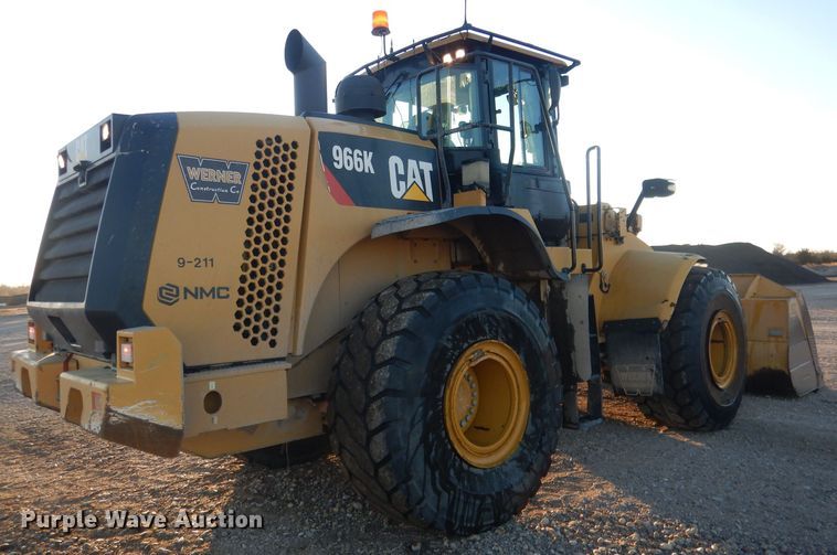 image for item DG4661 2013 Caterpillar 966K  wheel loader