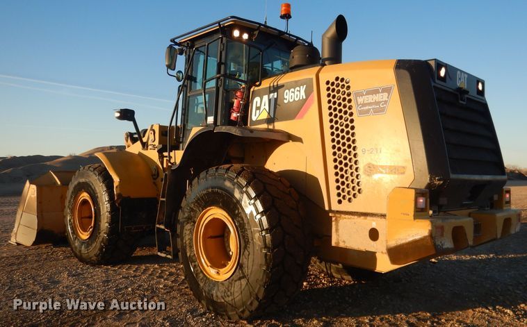 image for item DG4661 2013 Caterpillar 966K  wheel loader