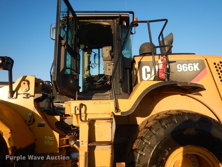 image for item DG4661 2013 Caterpillar 966K  wheel loader