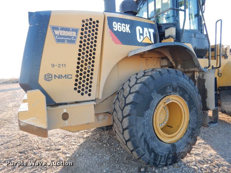 image for item DG4661 2013 Caterpillar 966K  wheel loader