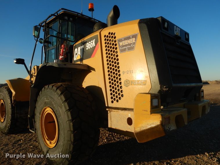 image for item DG4661 2013 Caterpillar 966K  wheel loader