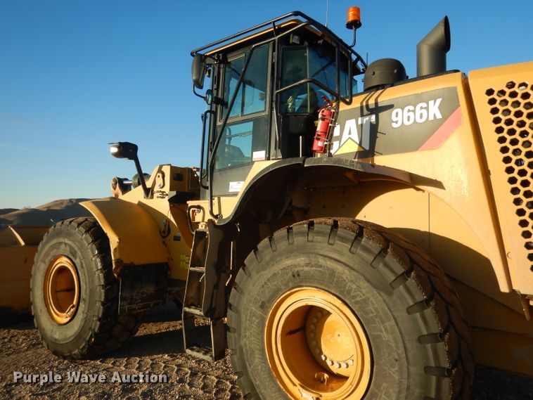 image for item DG4661 2013 Caterpillar 966K  wheel loader