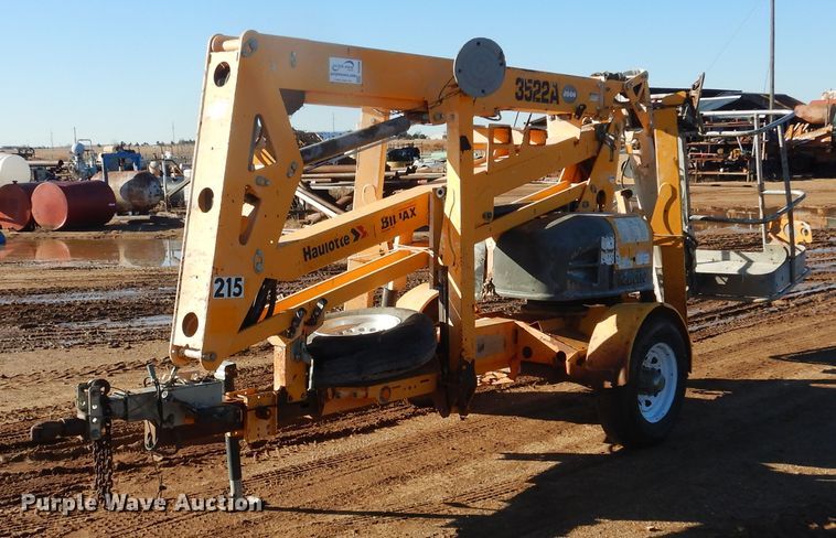 image for item DG8386 2011 Haulotte Biljax 3522A  boom lift