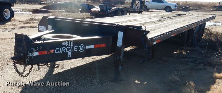 image for item DG8392 2006 Circle M equipment trailer