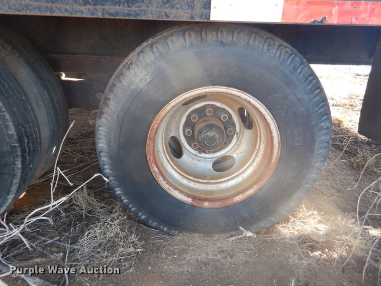 image for item DG8392 2006 Circle M equipment trailer