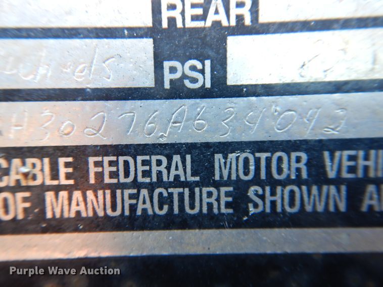 image for item DG8392 2006 Circle M equipment trailer