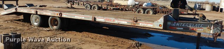 image for item DG8393 2000 Interstate 400LA equipment trailer