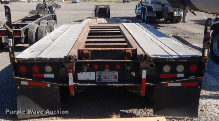 image for item DH0966 2002 Etnyre Blackhawk lowboy equipment trailer