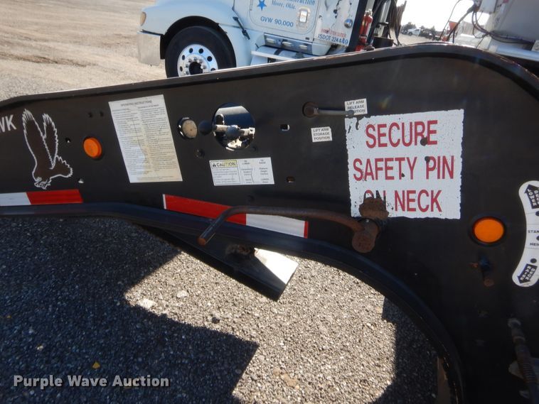 image for item DH0966 2002 Etnyre Blackhawk lowboy equipment trailer