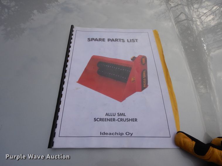 image for item DH3497 2003 Allu SML2-12 skid steer screener pulverizer