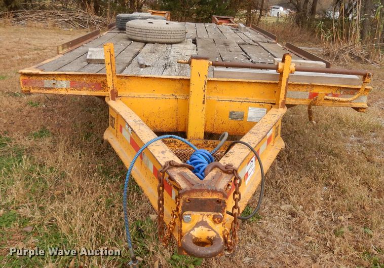 image for item DH3498 1988 Czen CZ20 equipment trailer