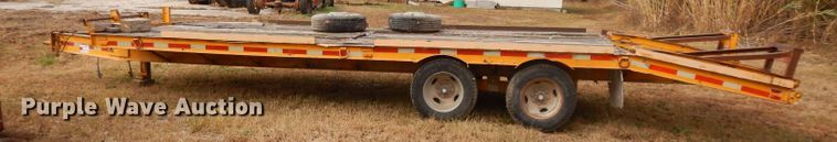 image for item DH3498 1988 Czen CZ20 equipment trailer