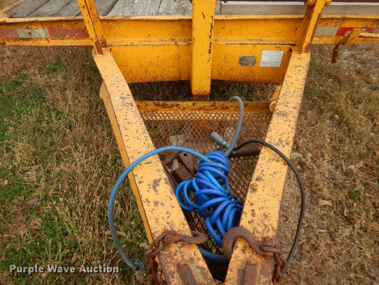 image for item DH3498 1988 Czen CZ20 equipment trailer