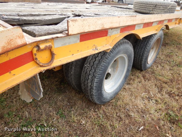 image for item DH3498 1988 Czen CZ20 equipment trailer
