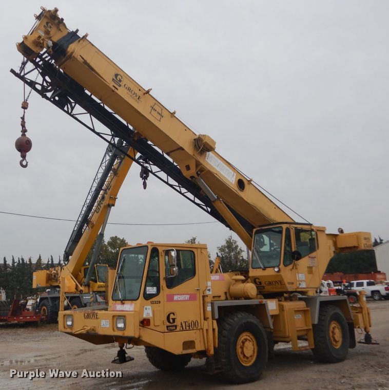 image for item DH5243 1992 Grove AT422  truck crane