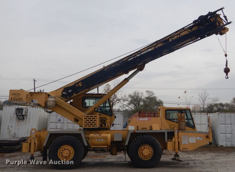 image for item DH5243 1992 Grove AT422  truck crane