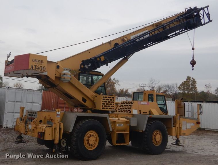 image for item DH5243 1992 Grove AT422  truck crane