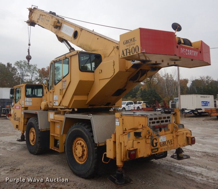 image for item DH5243 1992 Grove AT422  truck crane