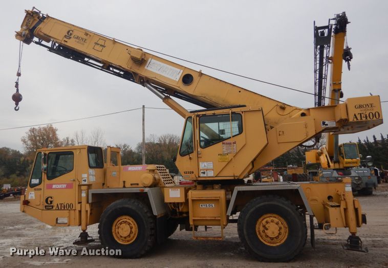 image for item DH5243 1992 Grove AT422  truck crane