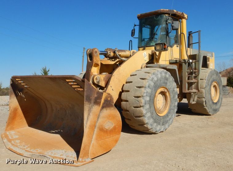 image for item DI1061 1999 Komatsu WA500-3L  wheel loader