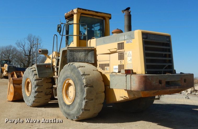 image for item DI1061 1999 Komatsu WA500-3L  wheel loader