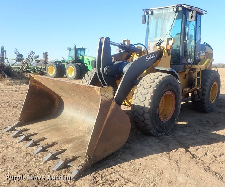image for item DI7294 2007 John Deere 544J  wheel loader