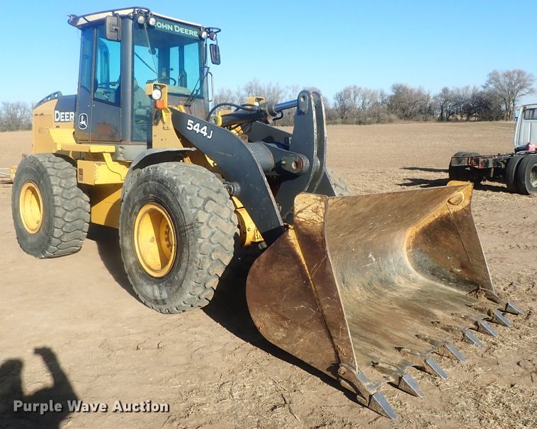 image for item DI7294 2007 John Deere 544J  wheel loader