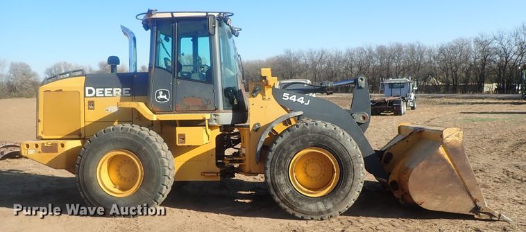 image for item DI7294 2007 John Deere 544J  wheel loader