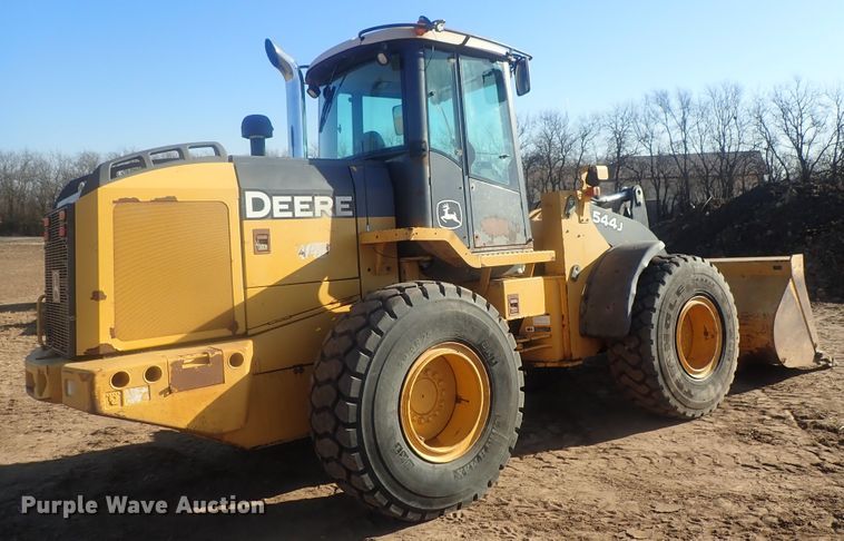 image for item DI7294 2007 John Deere 544J  wheel loader