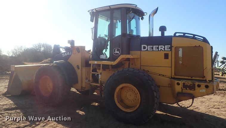 image for item DI7294 2007 John Deere 544J  wheel loader