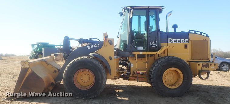 image for item DI7294 2007 John Deere 544J  wheel loader